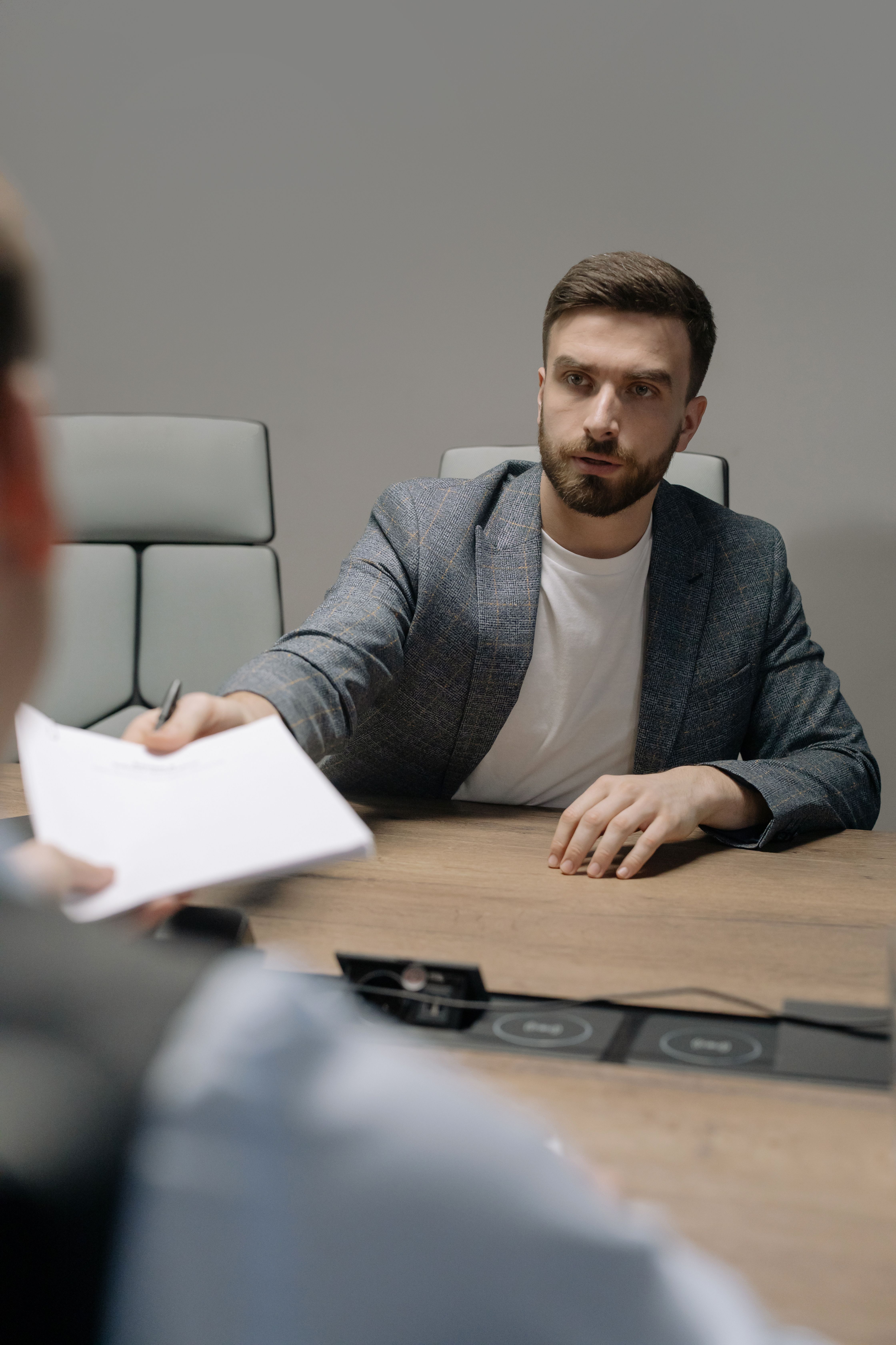 Business negotiation meeting — creditor negotiations Calgary